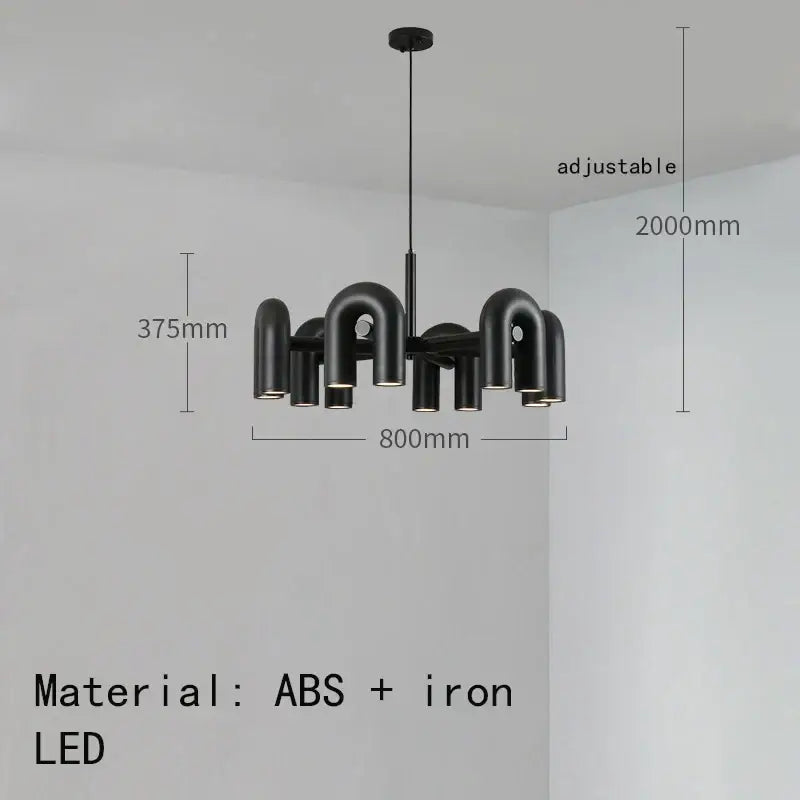 Minimalist terracotta cirkus tube wall sconce bedroom reading light