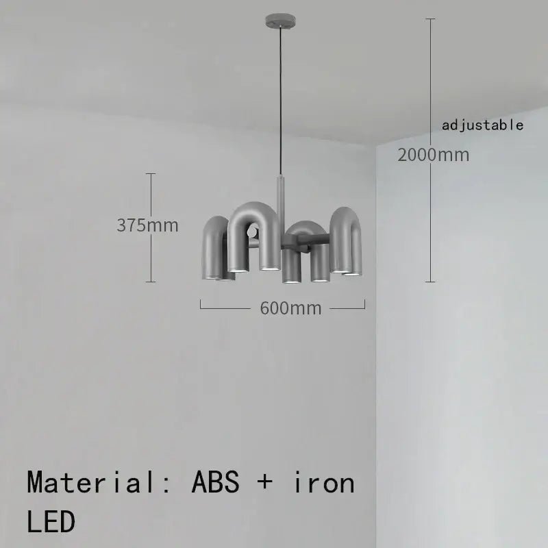 Minimalist terracotta cirkus tube wall sconce bedroom reading light