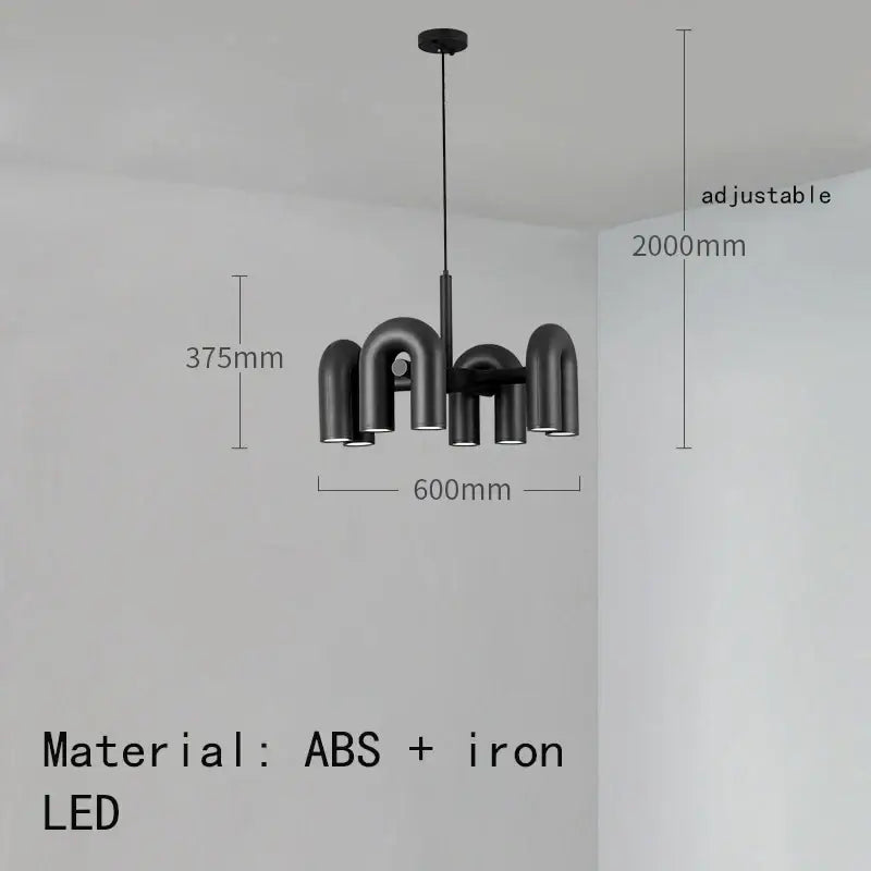 Minimalist terracotta cirkus tube wall sconce bedroom reading light