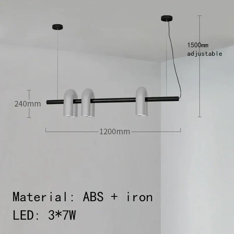 Minimalist terracotta cirkus tube wall sconce bedroom reading light