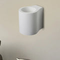 Minimalist white led flush wall sconce bedroom up down wall lamp