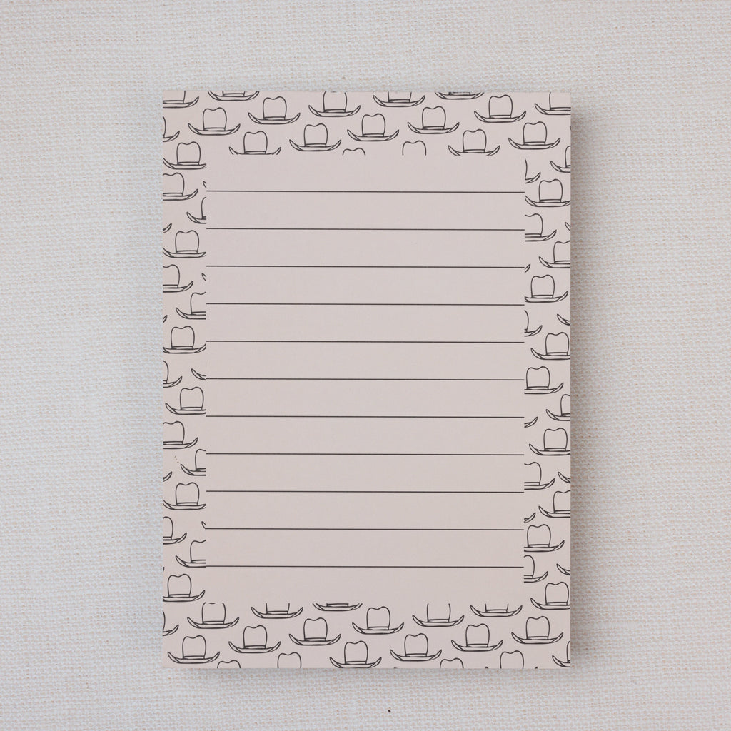 Cowboy Hats Notepad