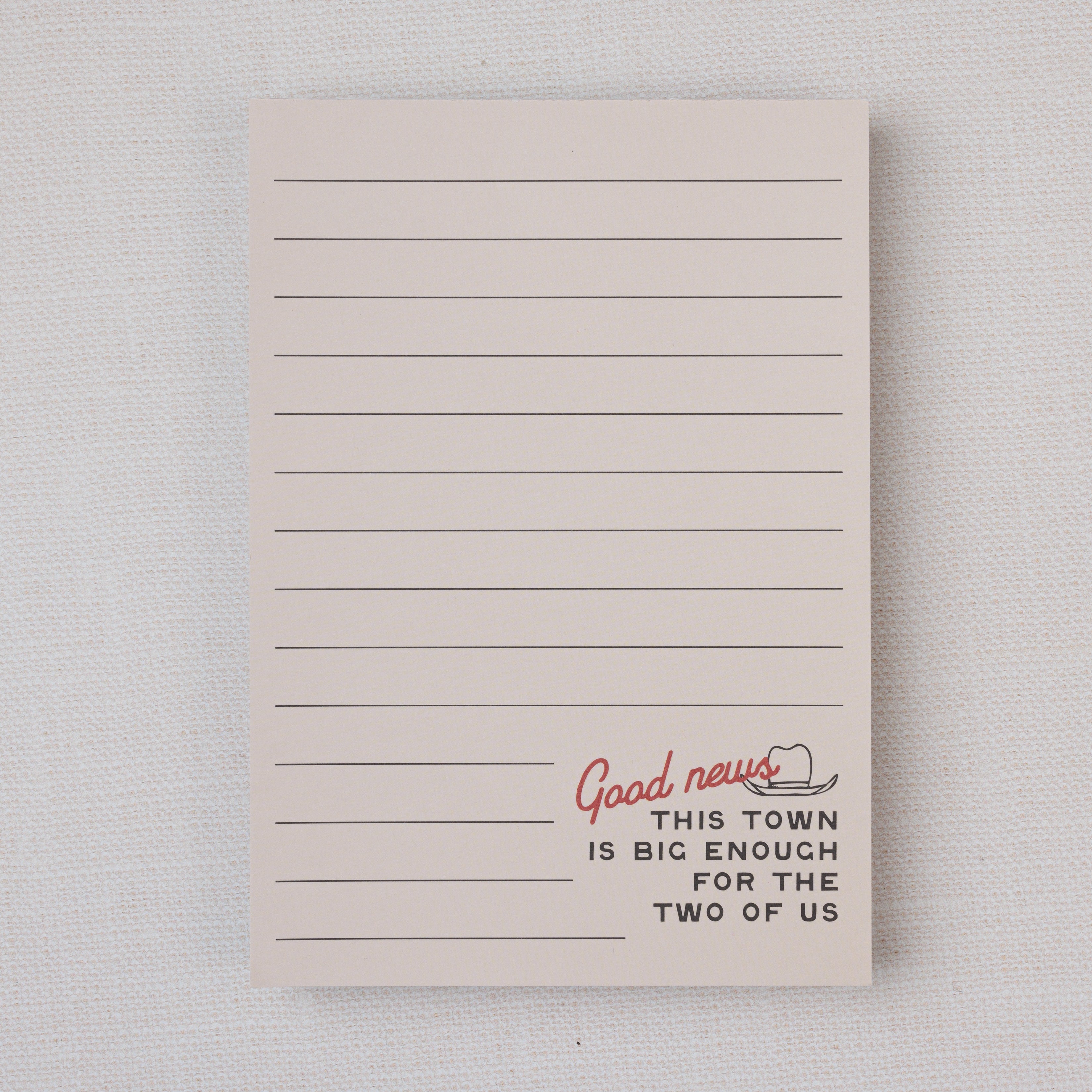 This Town is Big Enough Notepad