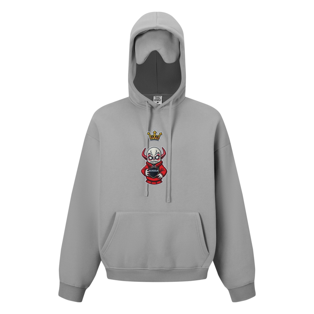 345GSM Men’s Eye-Patch Hoodie