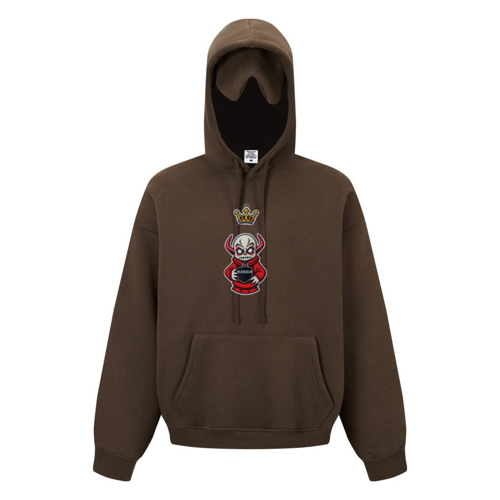 345GSM Men’s Eye-Patch Hoodie