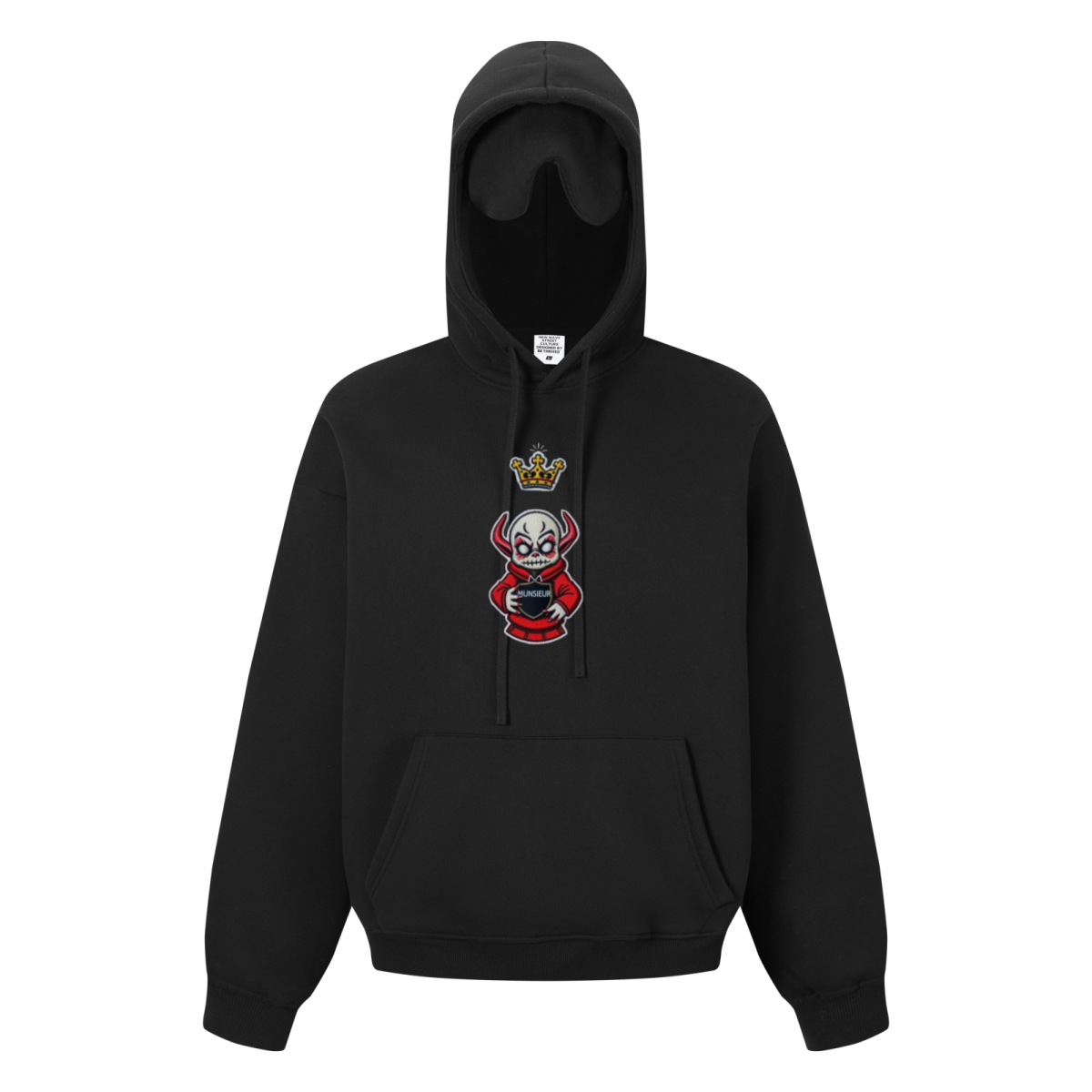 345GSM Men’s Eye-Patch Hoodie