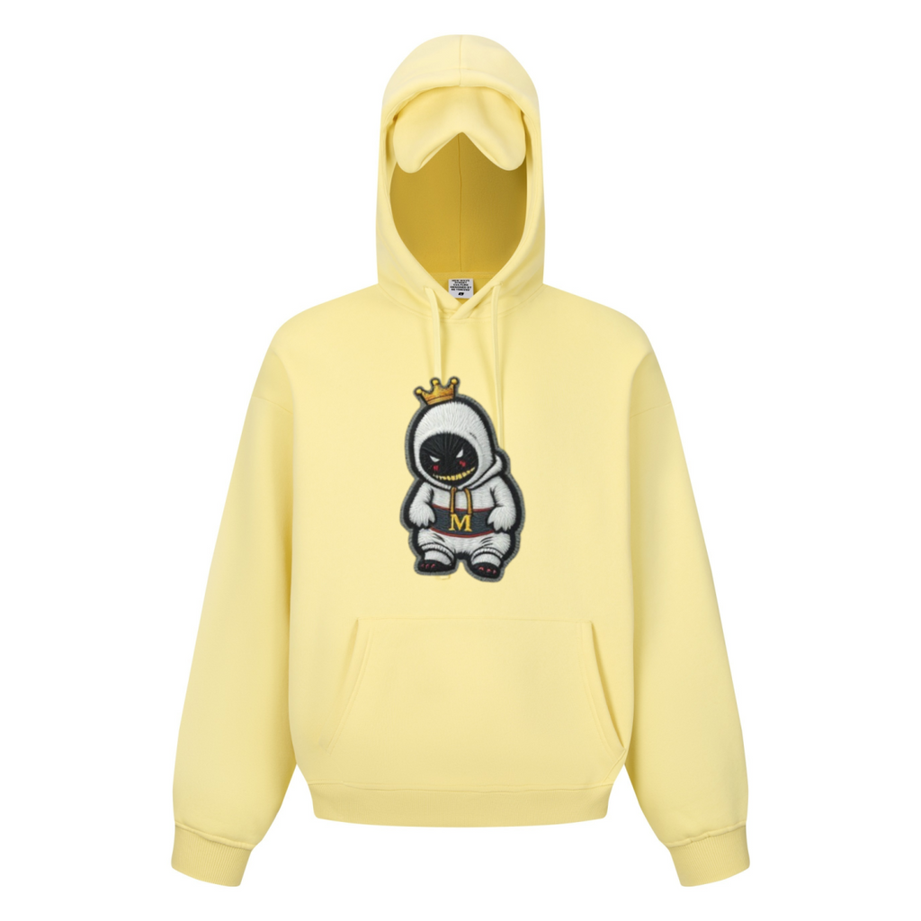 345GSM Men’s Eye-Patch Hoodie