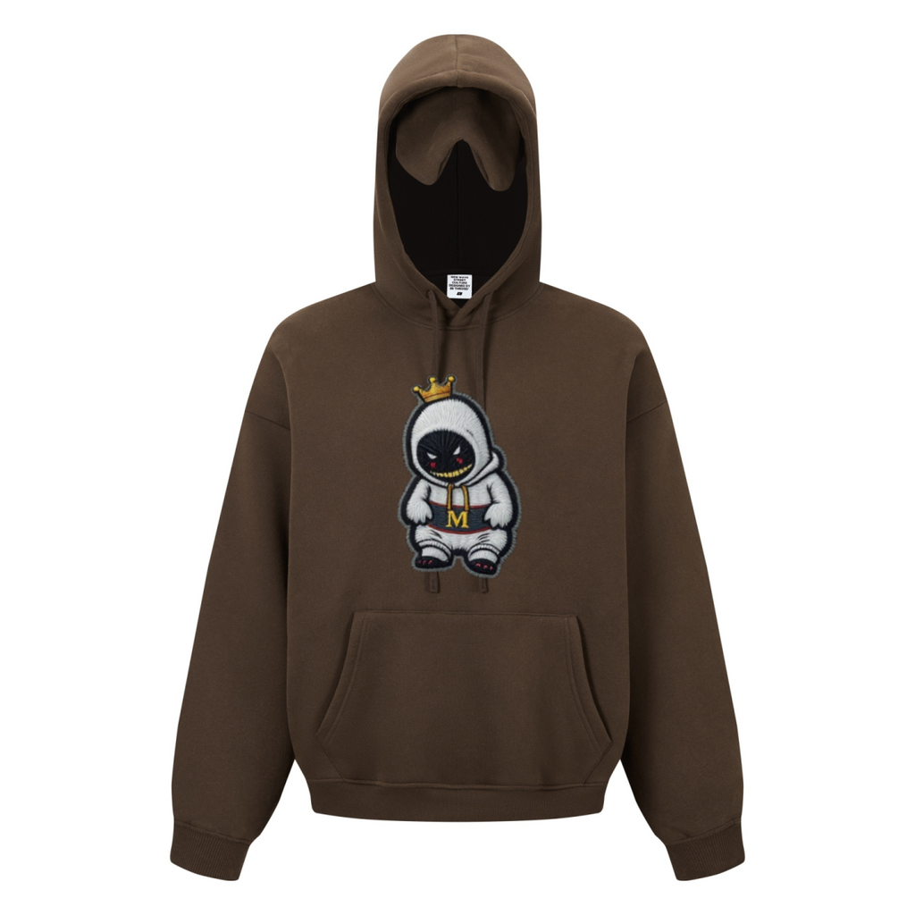 345GSM Men’s Eye-Patch Hoodie