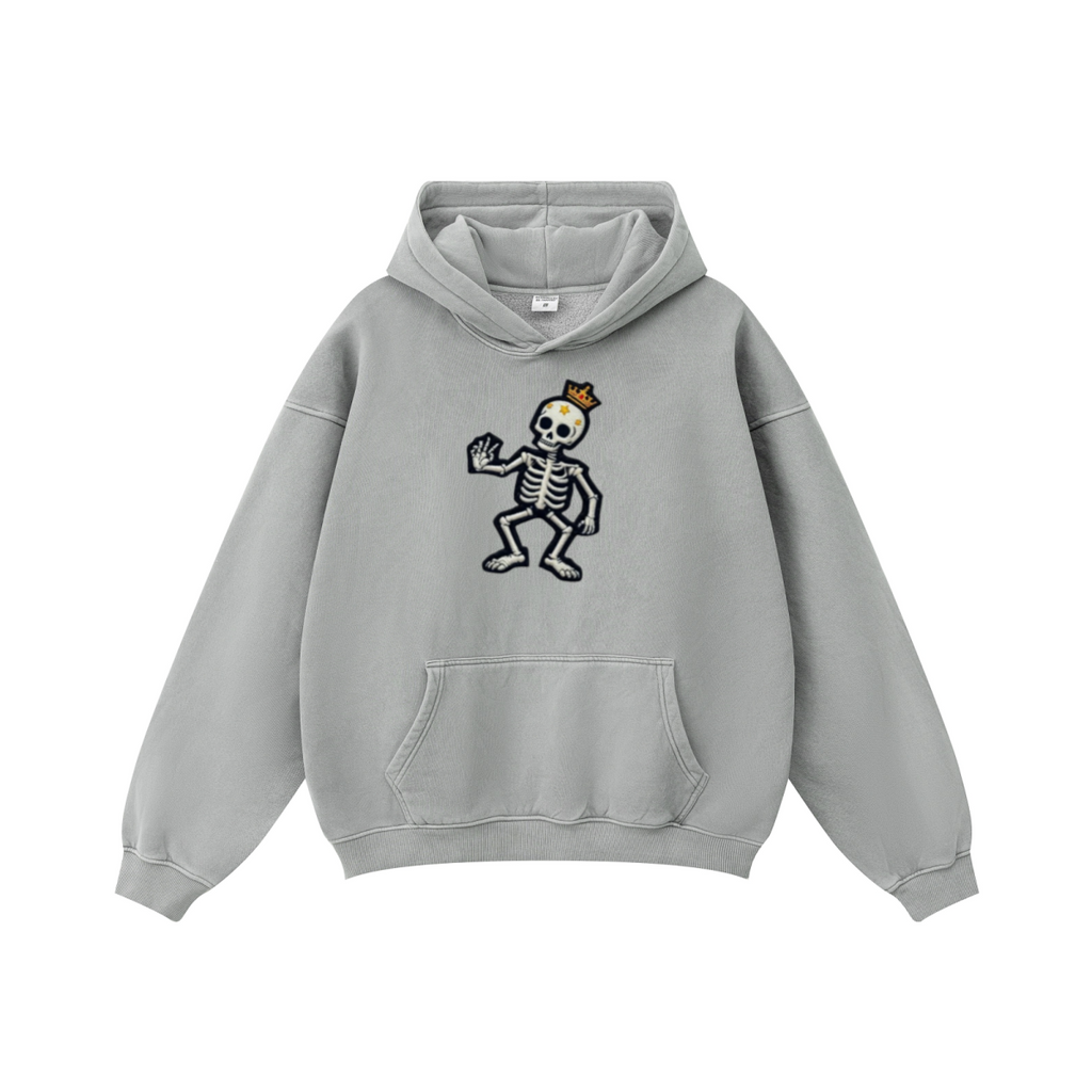 360GSM Unisex Vintage-Wash Hoodie
