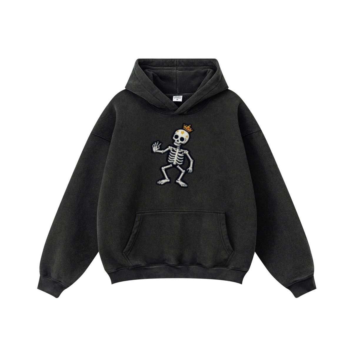 360GSM Unisex Vintage-Wash Hoodie
