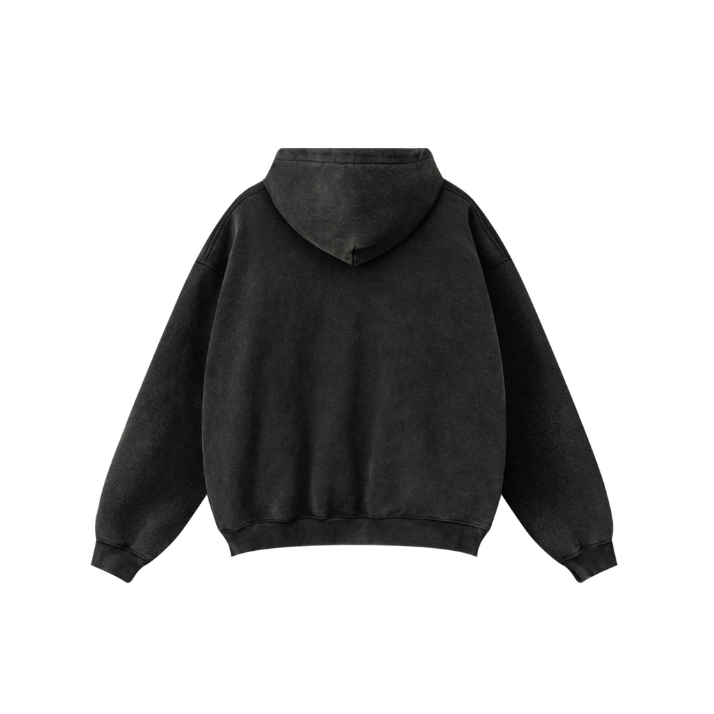 360GSM Unisex Vintage-Wash Hoodie