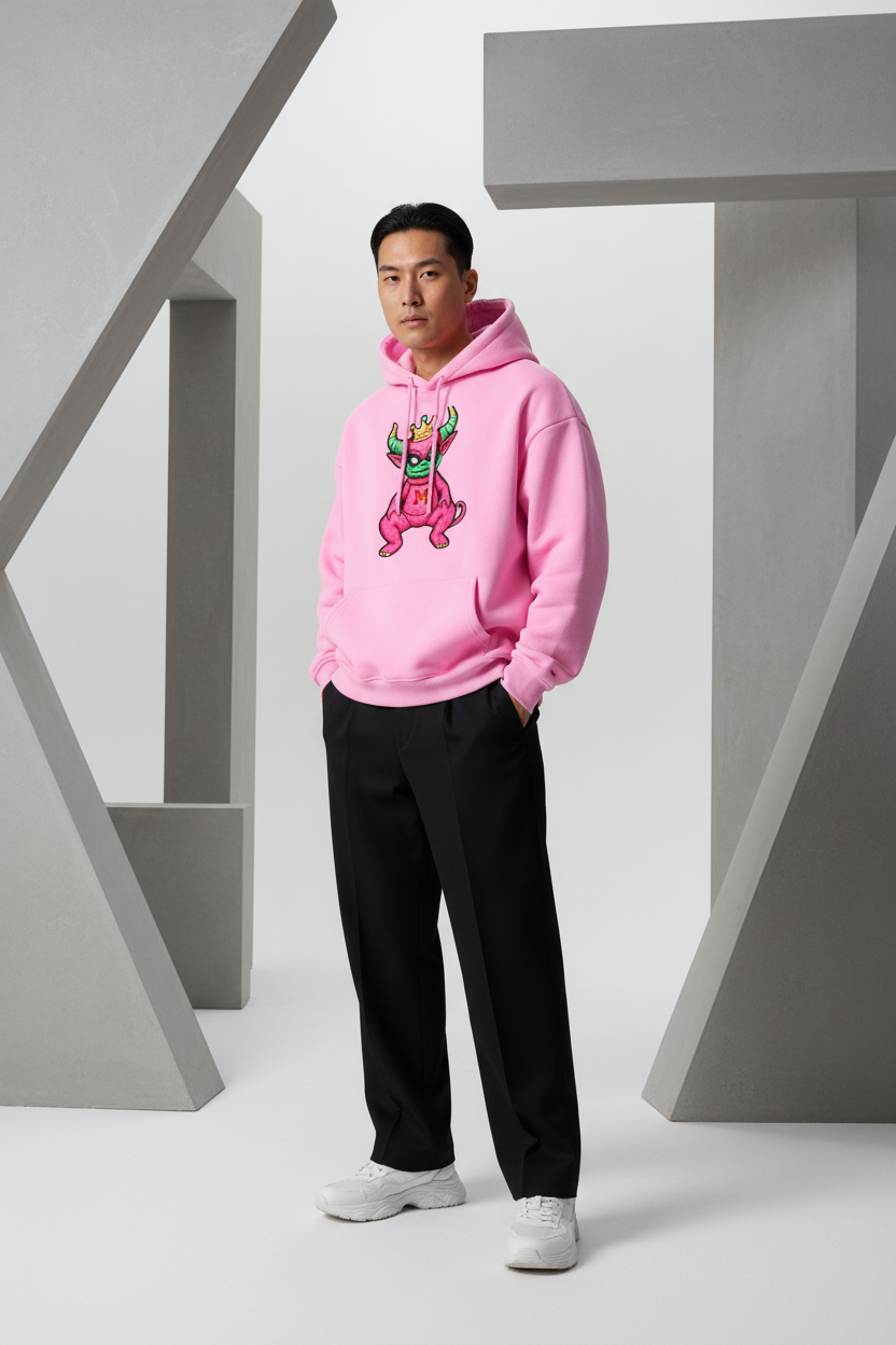 Men's Eye-Patch Hoodie | MUNSIEUR