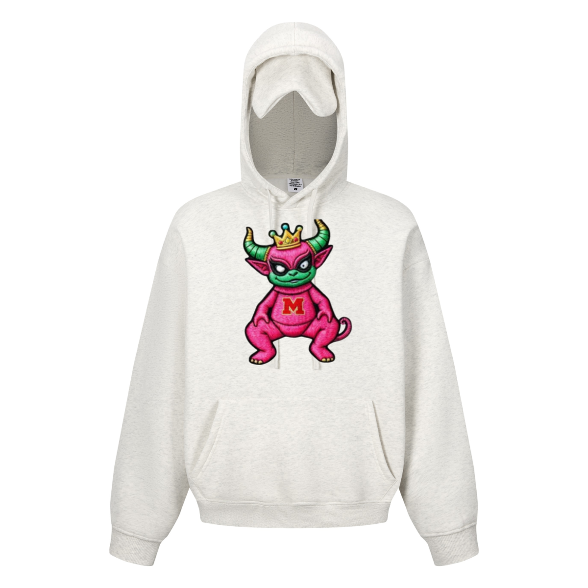 Men's Eye-Patch Hoodie | MUNSIEUR