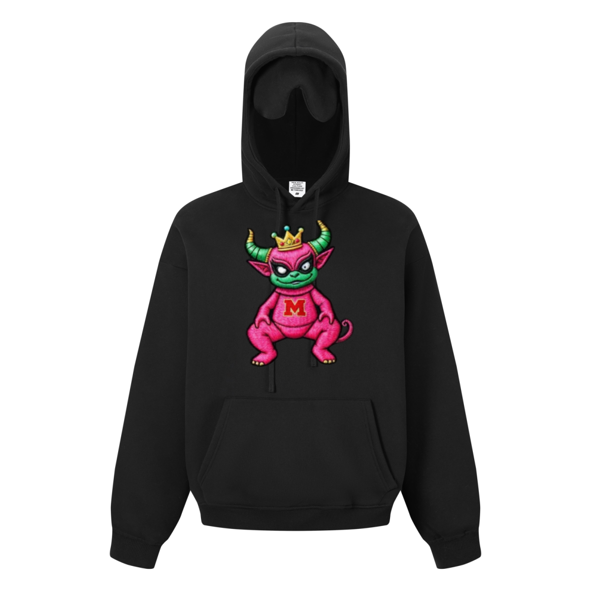 Men's Eye-Patch Hoodie | MUNSIEUR