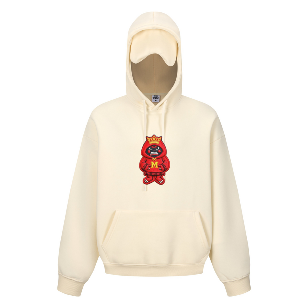 345GSM Men's Eye-Patch Hoodie | MUNSIEUR