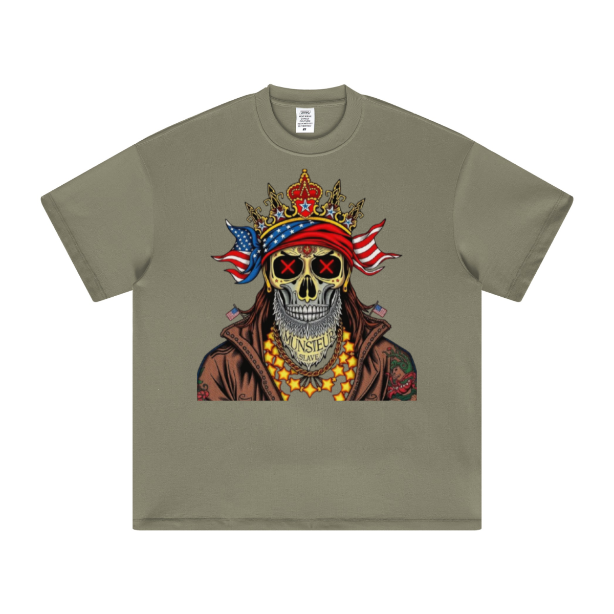 Authentic Premium Gothic Tee - Luxury Streetwear