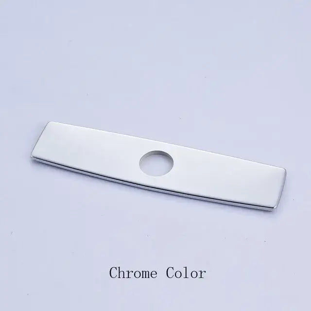 Modern 10 inch deck plate escutcheon kitchen bathroom sink hole cover