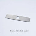 Modern 10 inch deck plate escutcheon kitchen bathroom sink hole cover