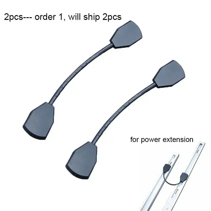 Modern 100cm black & white track for living room lighting