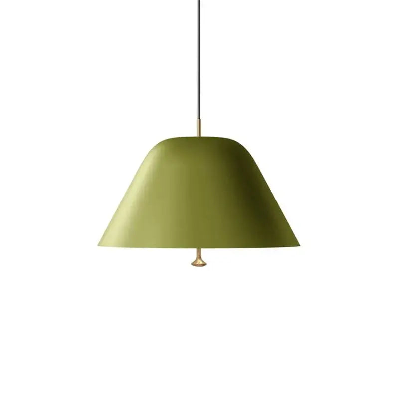 Modern acrylic green dimmable pendant lamp for kitchen and dining room