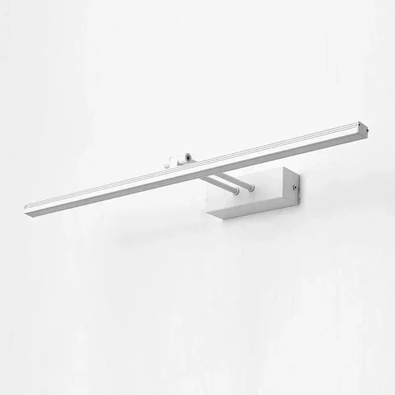 Modern adjustable black & white led vanity mirror light bathroom sconce