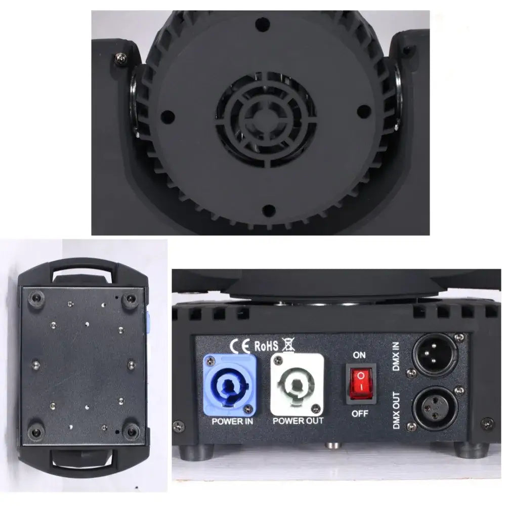 Modern black 12x12w rgbw wash stage light for party room