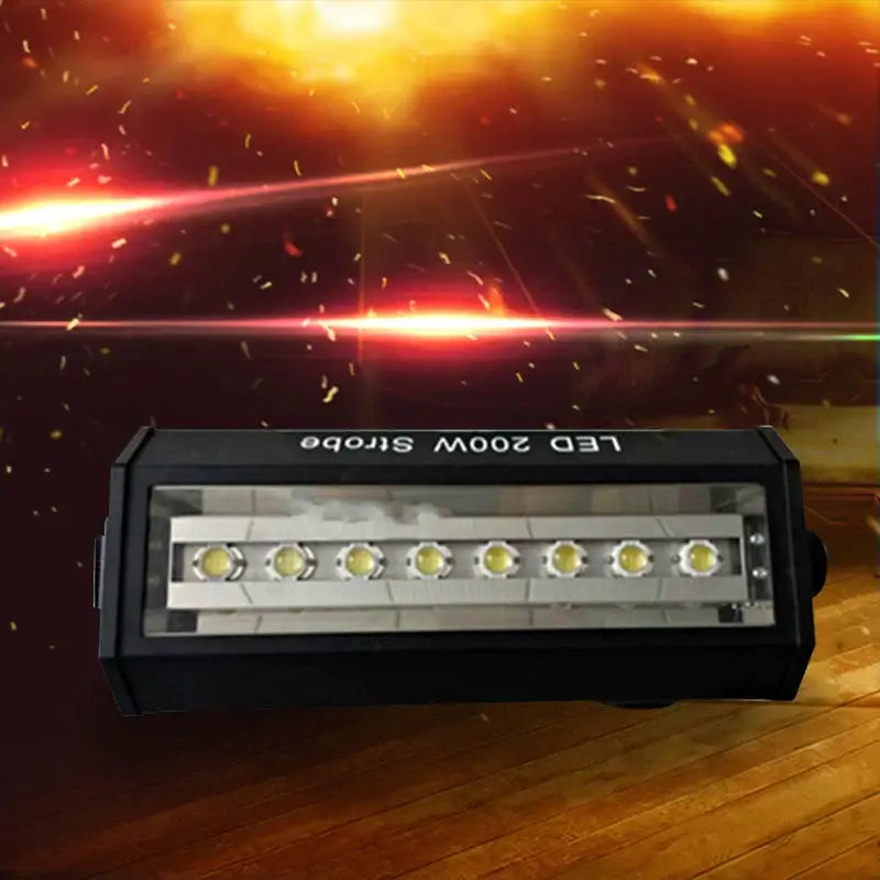 Modern black 200w led strobe light party room stage light