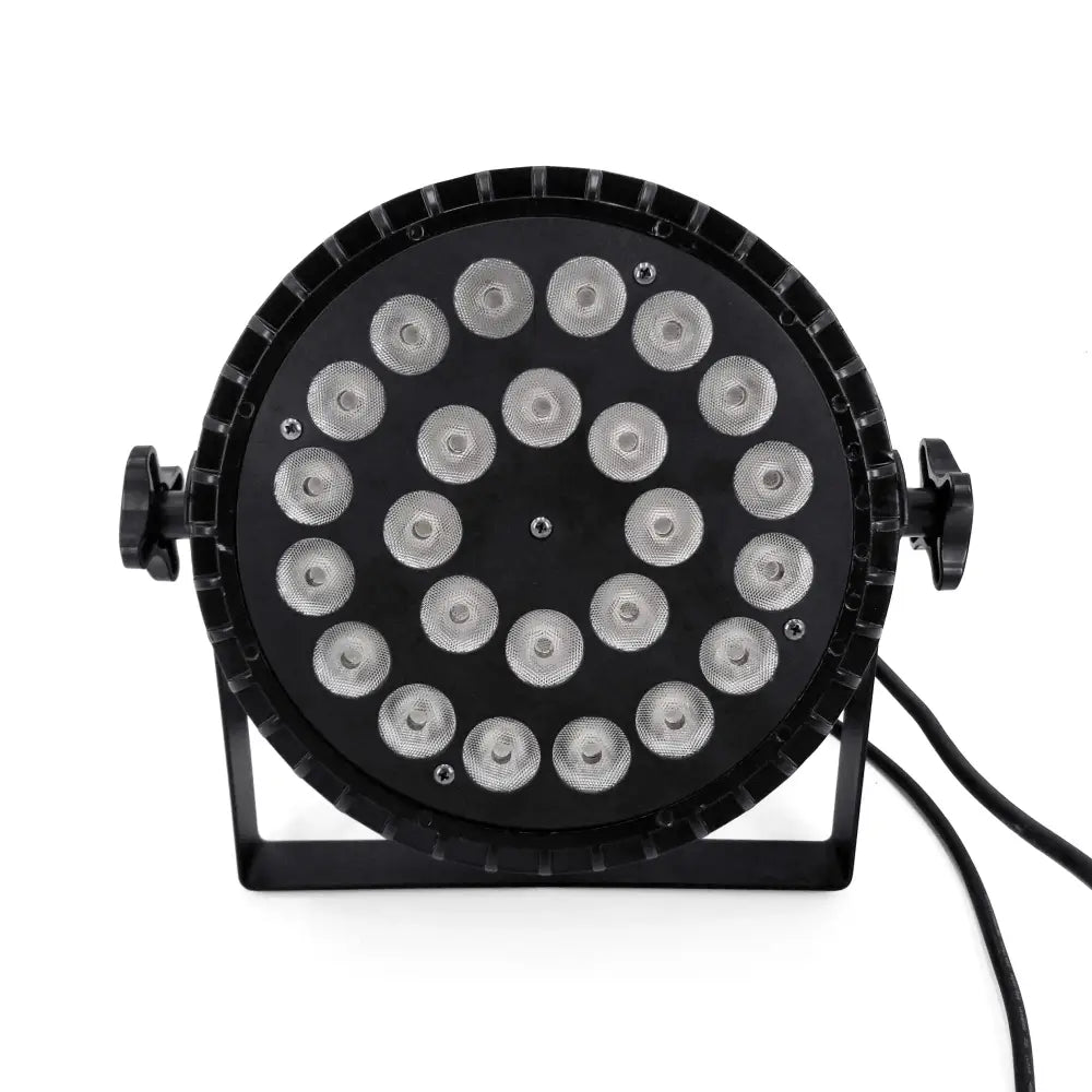 Modern black 24x18w led par light stage dmx wash lighting