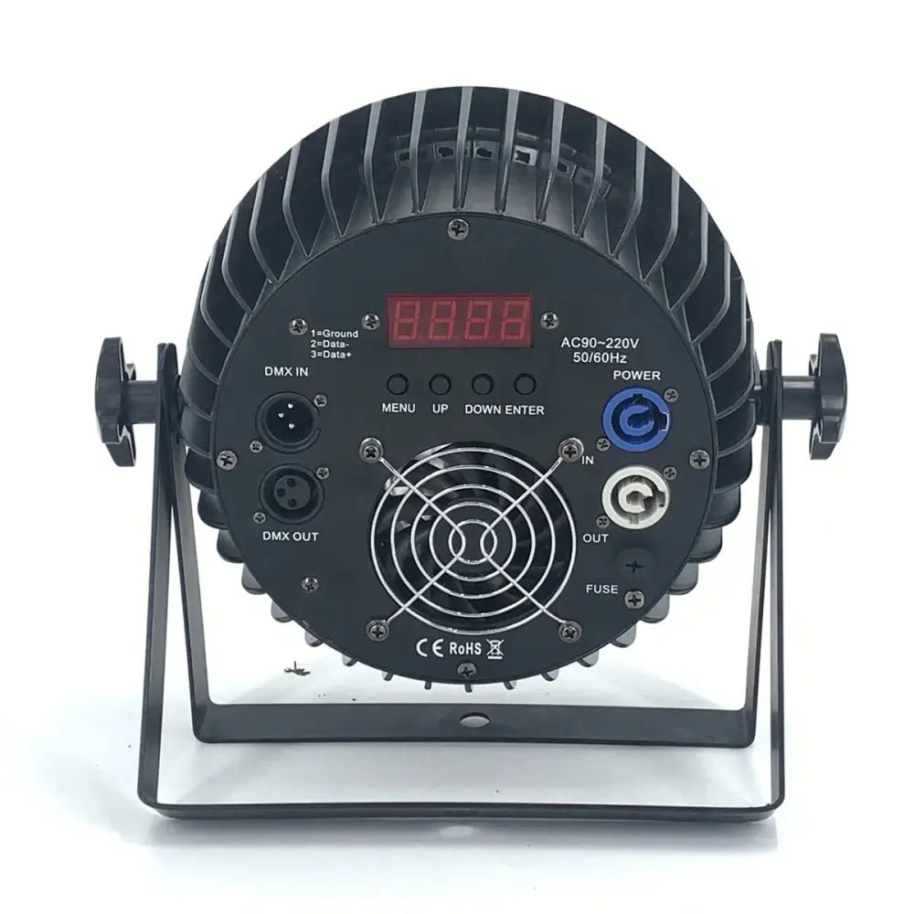 Modern black 24x18w led par light stage dmx wash lighting
