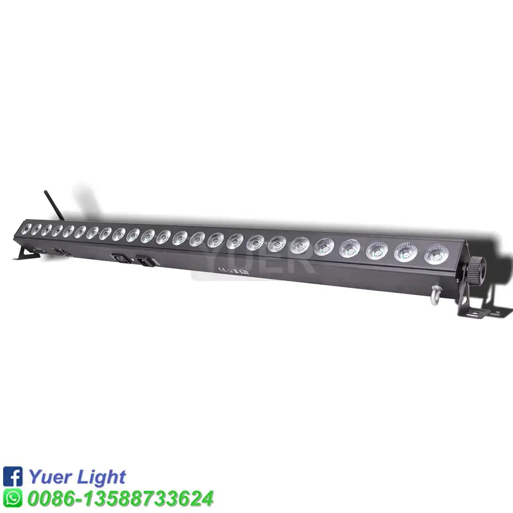 Modern black 24x4w 4in1 rgbw led wall wash stage light bar – bar