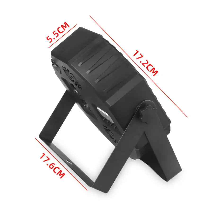 Modern black 36 led rgbw stage par light party room fixture
