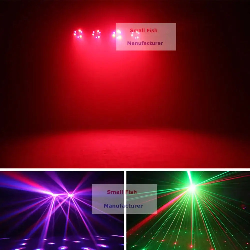 Modern black 4-in-1 led light stand bar and disco party lighting