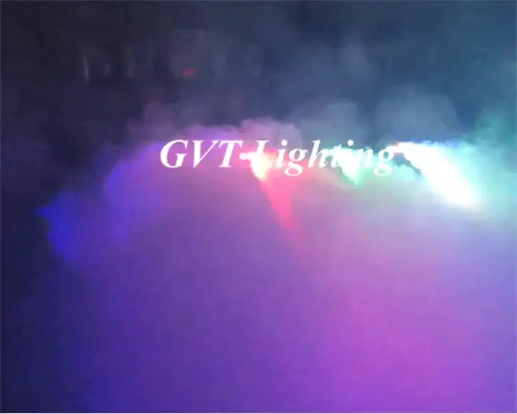 Modern black 500w rgb led smoke machine party room fogger with remote
