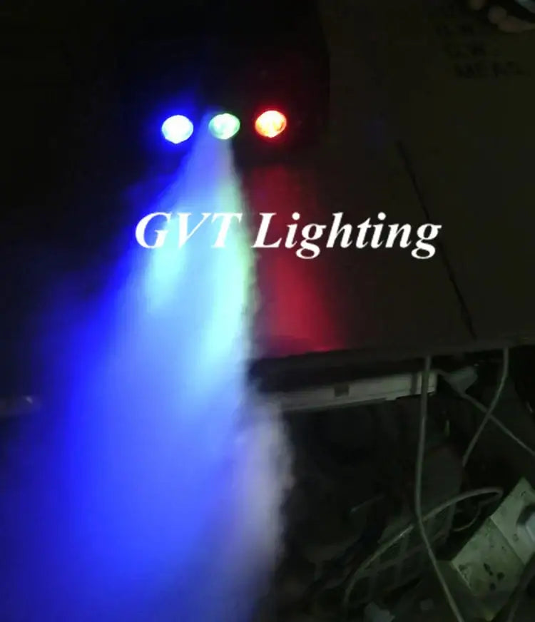 Modern black 500w rgb led smoke machine party room fogger with remote