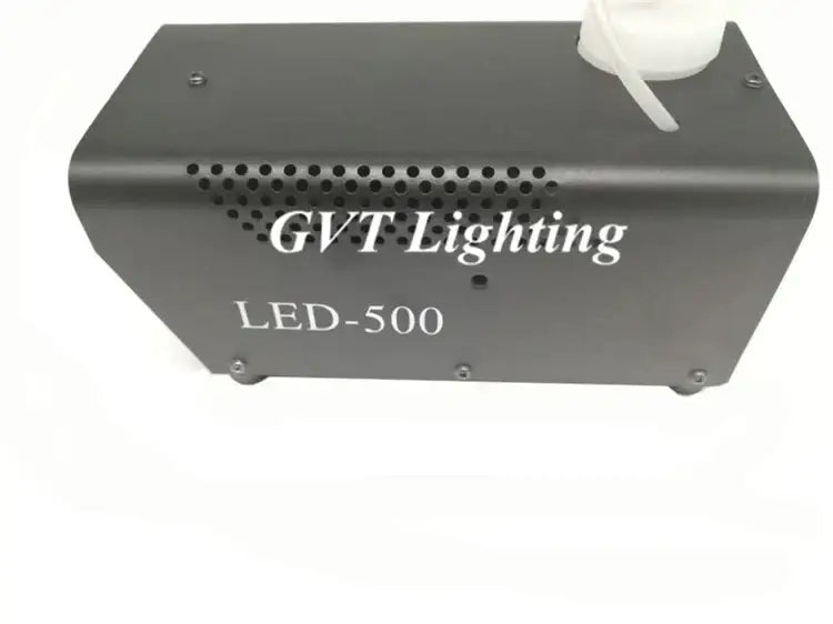 Modern black 500w rgb led smoke machine party room fogger with remote