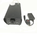 Modern black 500w rgb led smoke machine party room fogger with remote