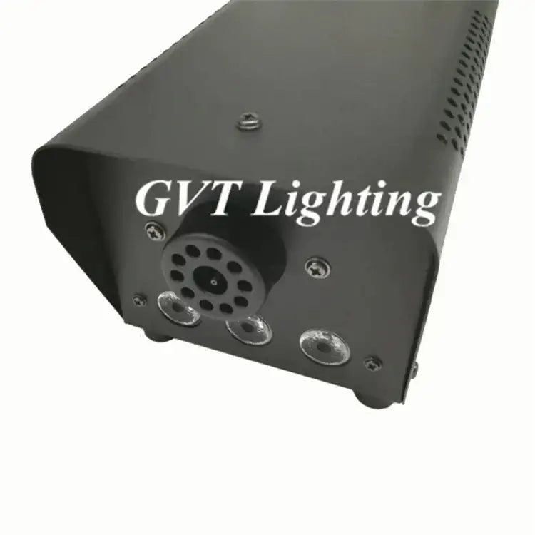 Modern black 500w rgb led smoke machine party room fogger with remote