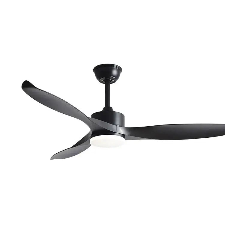 Modern black 52 inch pure copper dc motor ceiling fan living room