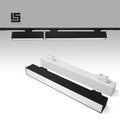 Modern black 60cm led track light office linear strip light