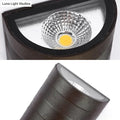 Modern black and silver outdoor wall lamp warm white sconce