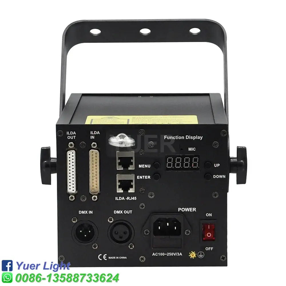 Modern black animation laser light projector for party living room