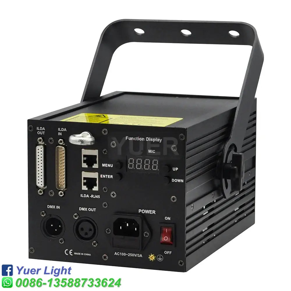 Modern black animation laser light projector for party living room