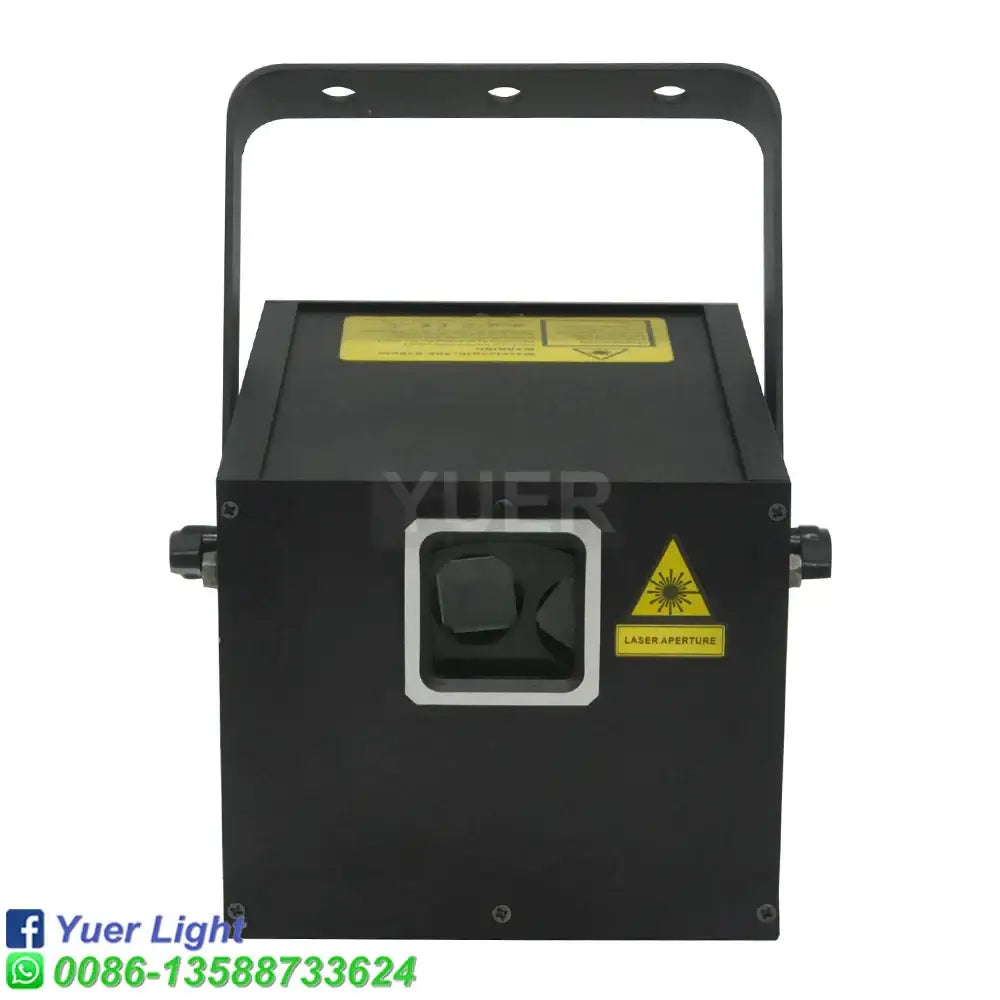 Modern black animation laser light projector for party living room