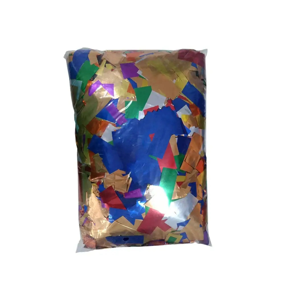 Modern black confetti streamer cannon machine for party stage