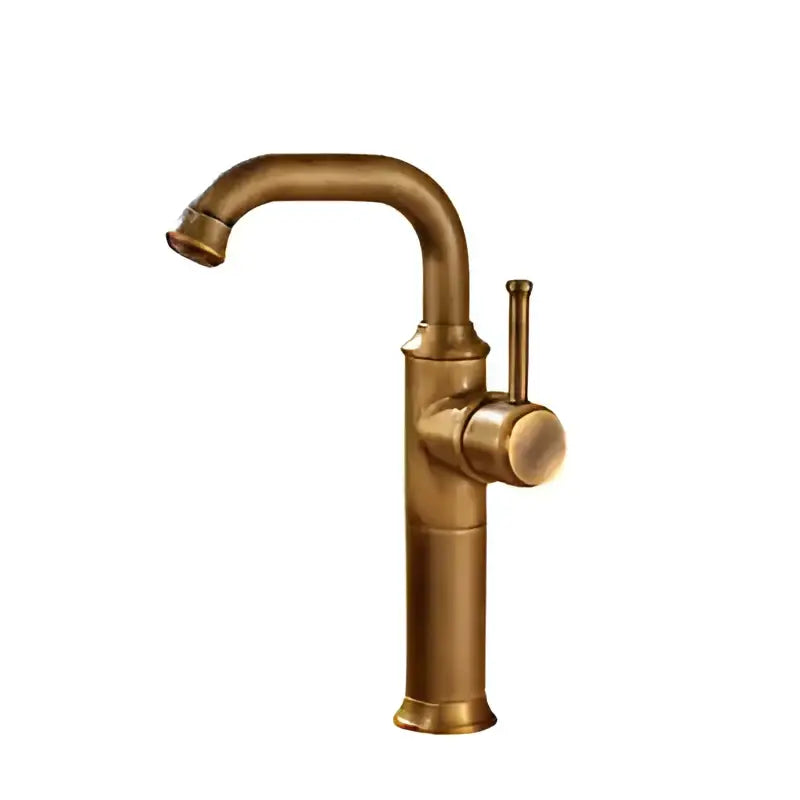 Modern black & copper basin faucet bathroom hot cold mixer tap