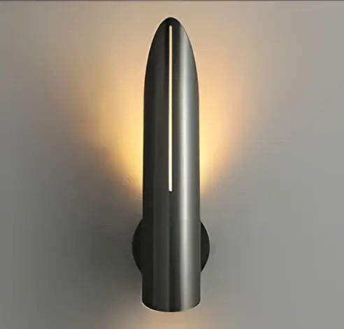 Modern black copper luxe wall lamp living room teardrop sconce