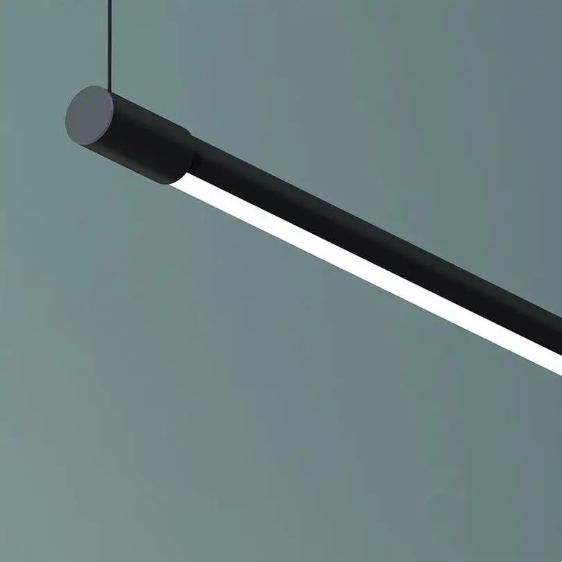 Modern black dimmable led pendant light for dining room