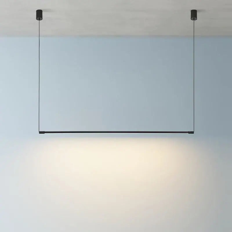 Modern black dimmable led pendant light for dining room