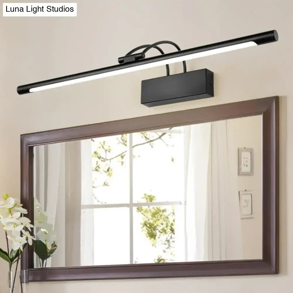Modern black finish led wall light bedroom task lamp 110v-240v