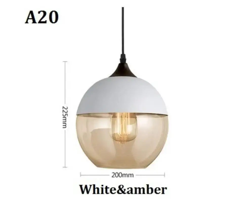 Modern black glass pendant light set dining room smoked shades